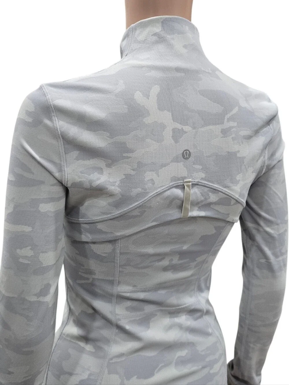 Lululemon Define Jacket Lux Jacquard In Cognito Camo Alpine White Multi